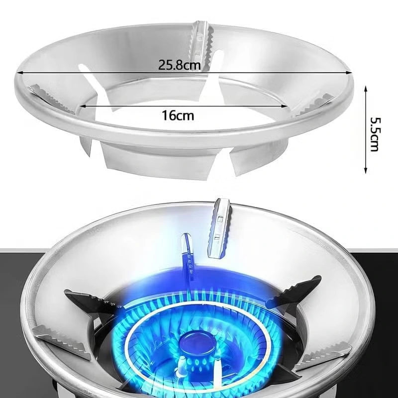 Gas Saver Burner Stand | Fire & Windproof Energy Saving | Buy 1 Get 1 Free🔥