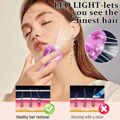 Facial Hair Remover Electric Women's Beauty Epilator Facial Threading
