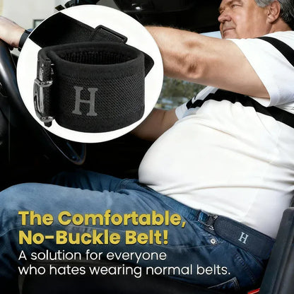 Buckleless Belt Hook | Easy Wear, Secure Hold | 60% off 🔥