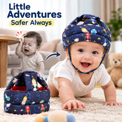 Baby Head Protector | Soft & Lightweight Safety Helmet | Buy 1 Get 1 Free🔥