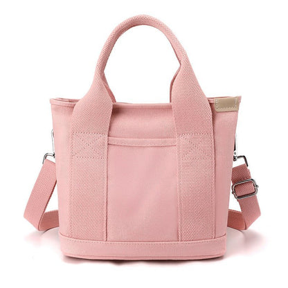 Large capacity multi-pocket handbag