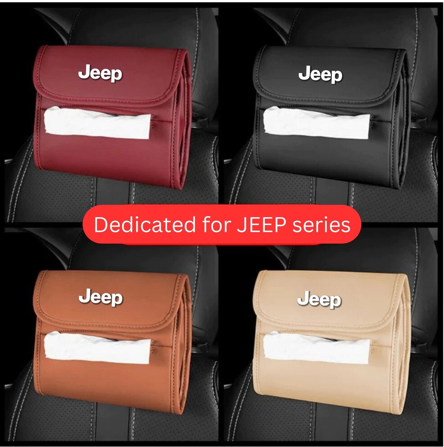 Multi-Functional Creative Car Tissue Box