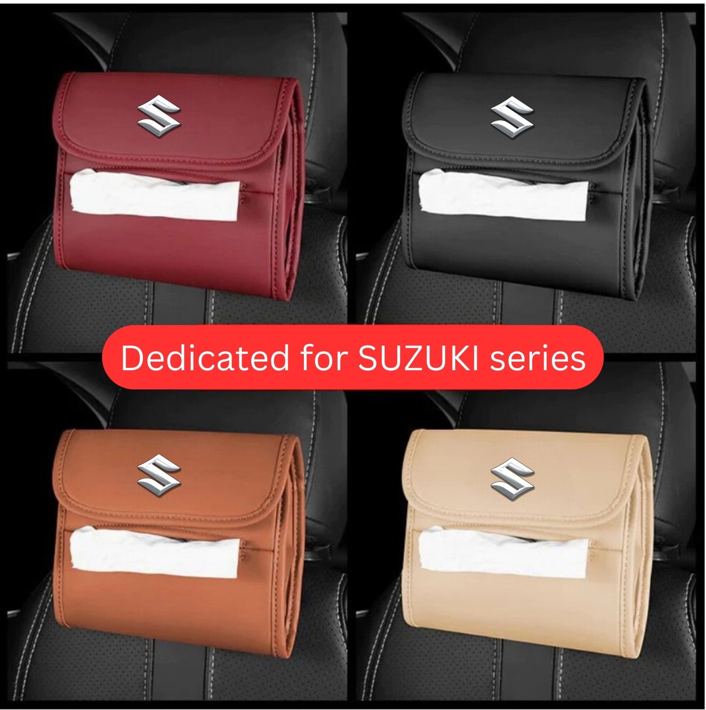 Multi-Functional Creative Car Tissue Box