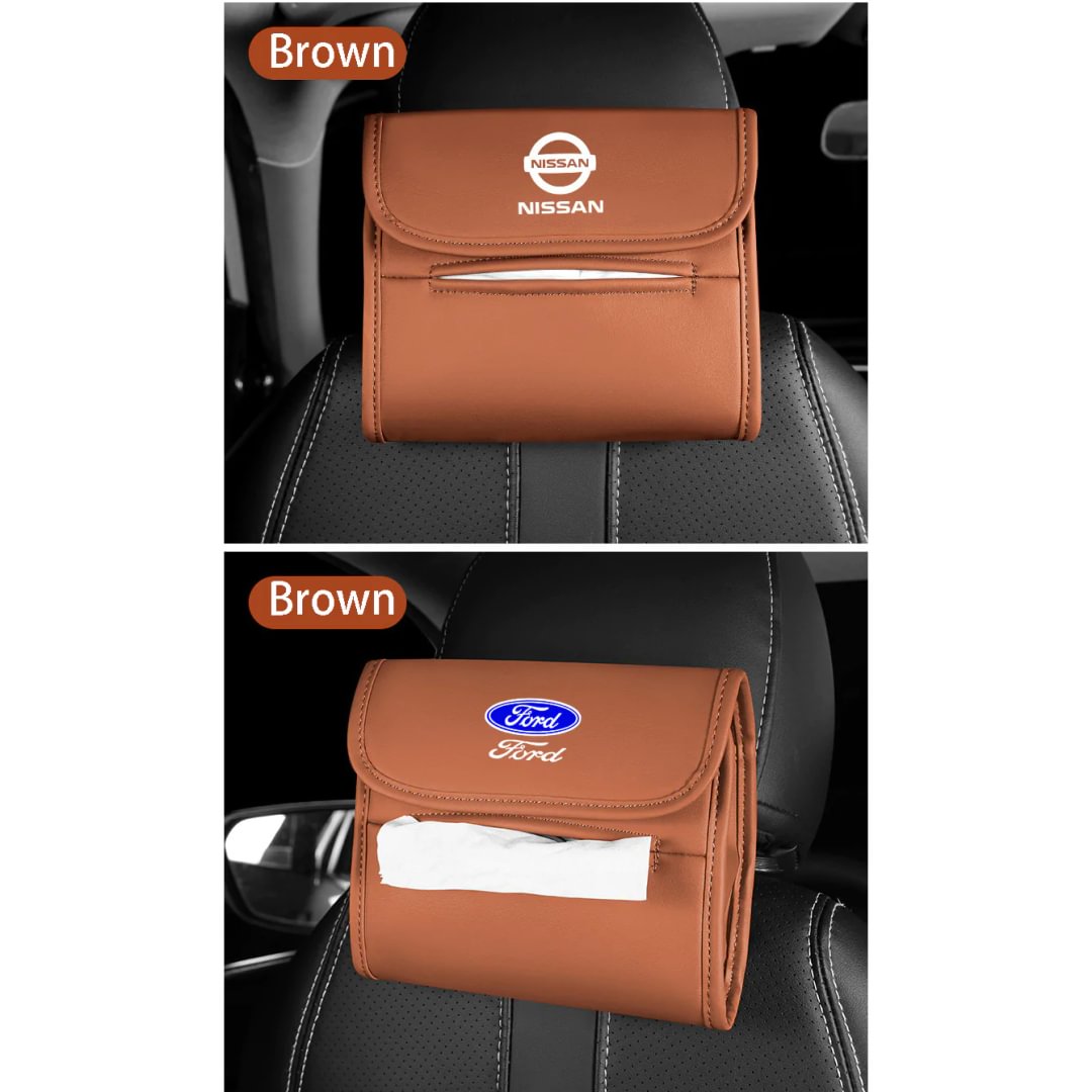 Multi-Functional Creative Car Tissue Box