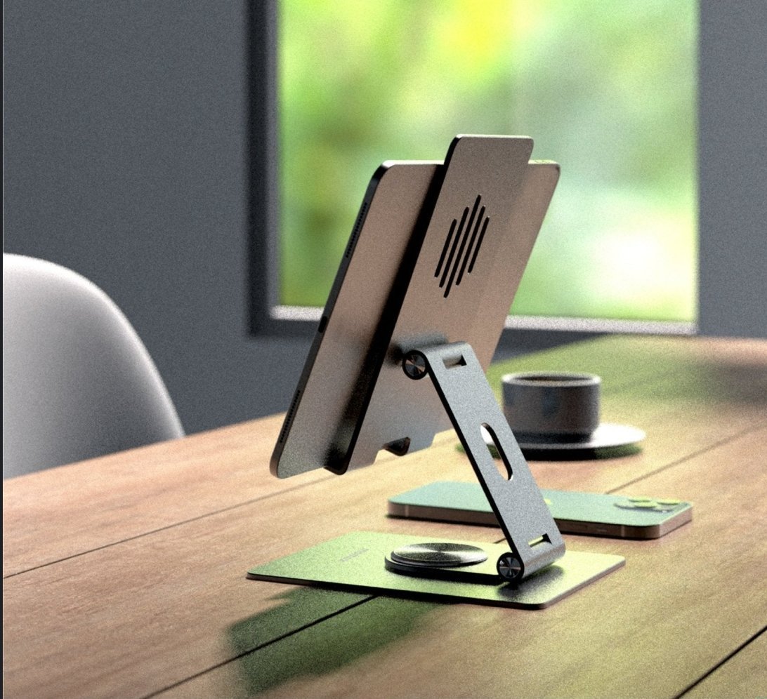 Multipurpose Rotating Phone/Tablet Stand - 40% OFF