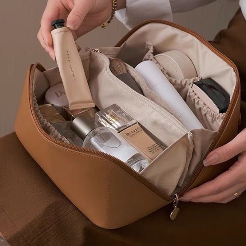 New Style Leather Cosmetic Storage Bag - 50% OFF