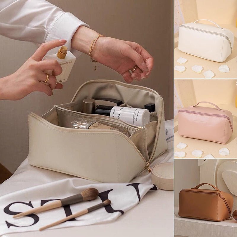 New Style Leather Cosmetic Storage Bag - 50% OFF