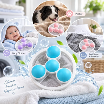Reusable Washing Machine Hair Remover | Lint Catcher | Buy 2 Get 2 Free🔥