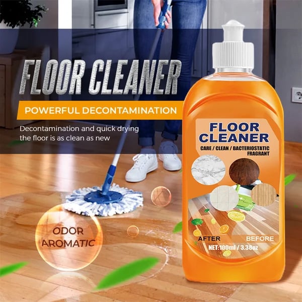 Powerful Decontamination Floor Cleaner