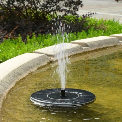 Solar Powered Water Fountain