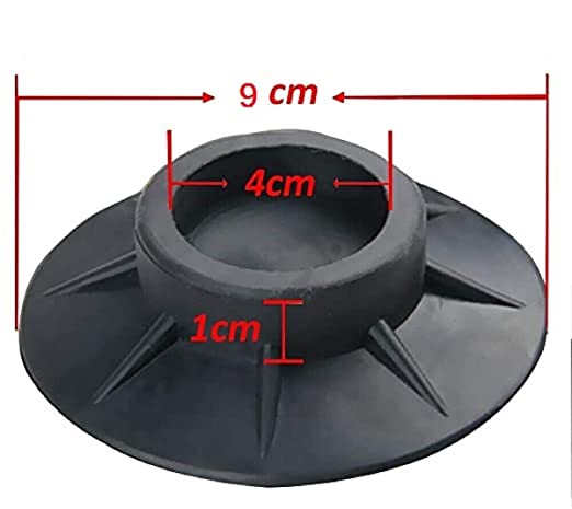 Super Vacuum Anti Slip Vibration Rubber Pad