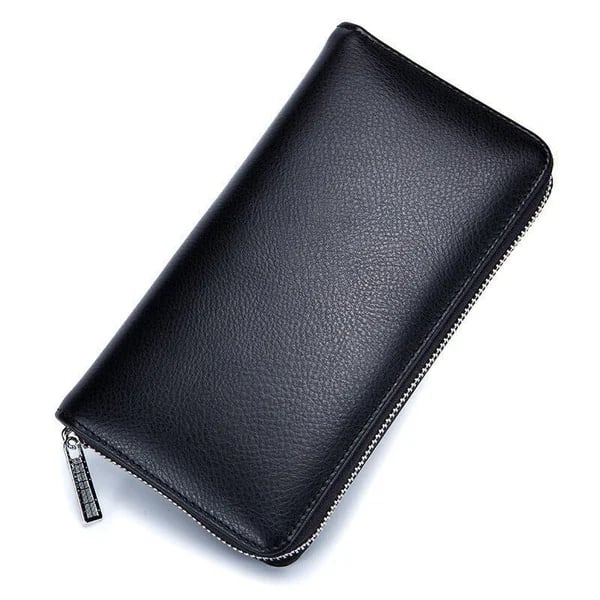 Unisex Anti-Credit Card Fraud Multi-compartment Wallet