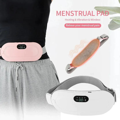 Warm Uterus Menstrual Cramps Massage Belt